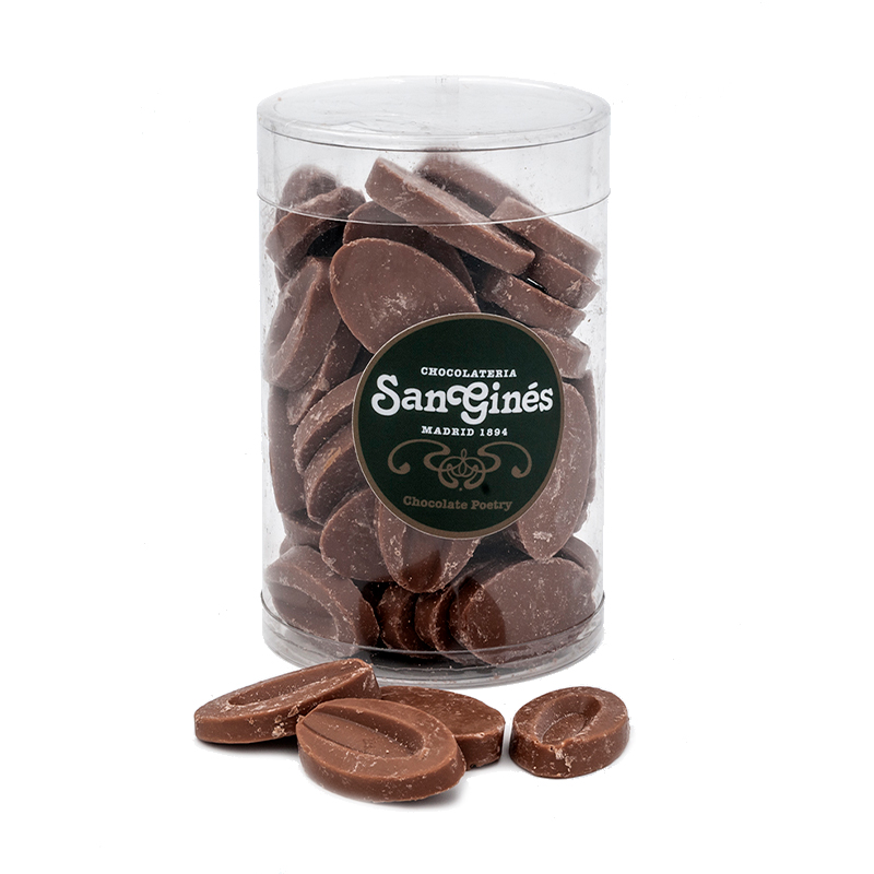 Monedas de chocolate con leche San Gines