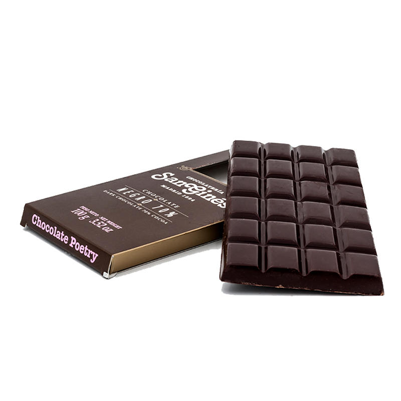 Tableta de chocolate negro San Gines