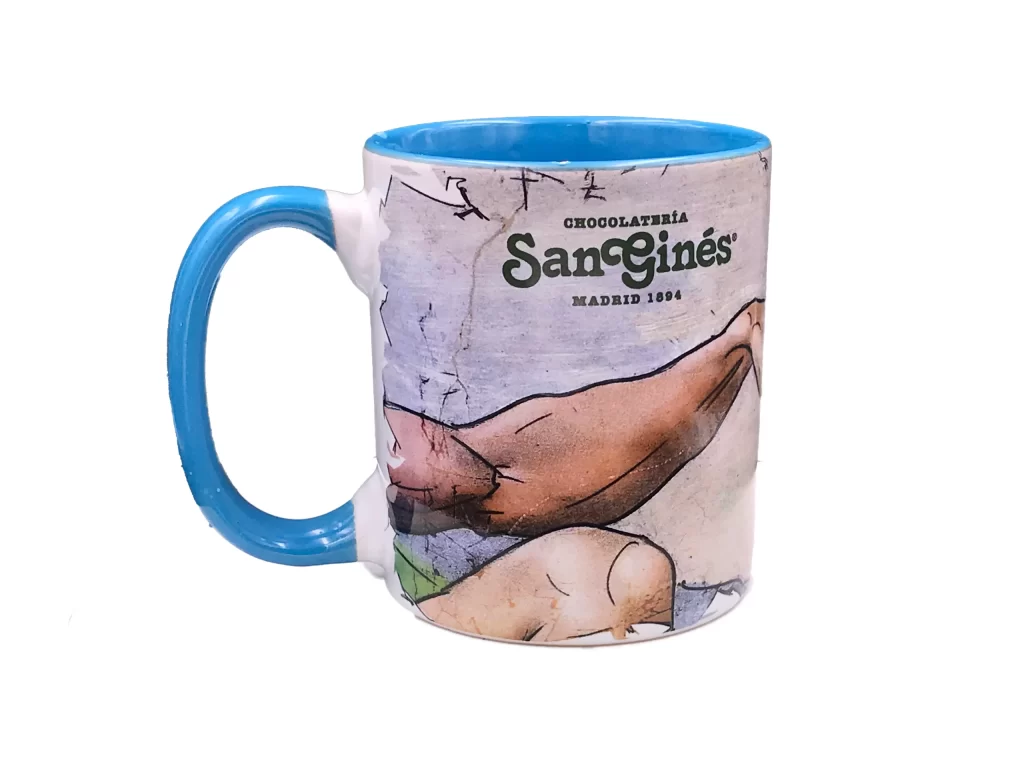 taza san gines, mano de Adan