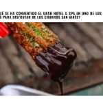 Churros con chocolate en el hotel URSO